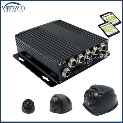 4CH 1080P Dual SD Card Mobile DVR 4G GPS1080P Fungsi GPS Kendaraan 12 Bulan Garansi