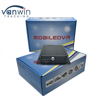 4 Channel SD Card Mobile DVR Dual Card Dual Standby Untuk Pemantauan Kendaraan
