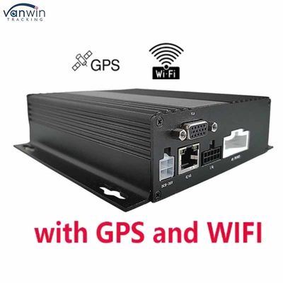 4CH MDVR Digital Monitor System 4G SD 1080P Vehicle GPS WIFI Fungsi untuk Taxi Truck Bus Kamera DVR