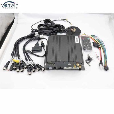 Disesuaikan 4 Channel 1080P Mobile DVR Recorder 3G 4G GPS WiFi Bus & Truck Fleet Monitoring System
