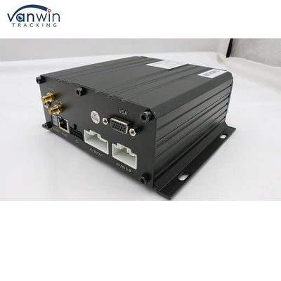 4 Channel AHD 1080P SD Card 256G Mobile DVR Dengan USB VGA Port untuk Truck Security DVR Recorder