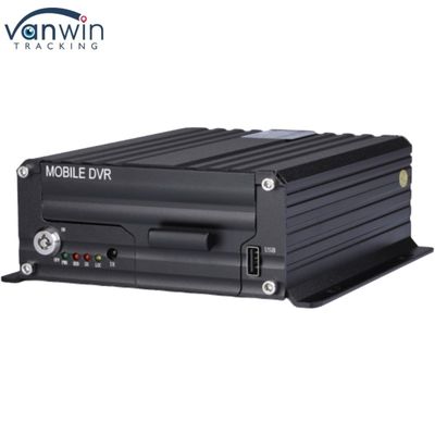 Dukungan DVR HDD 4CH profesional ADAS DMS BSD Fungsi 4G GPS Vehicle Tracker