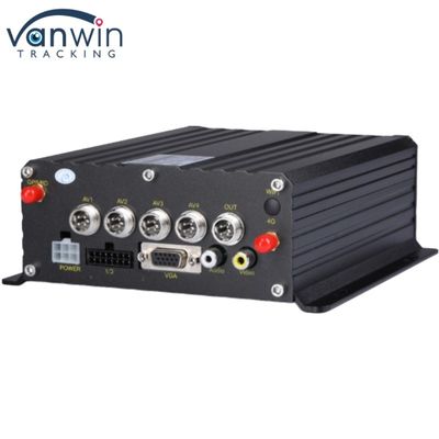 Dukungan DVR HDD 4CH profesional ADAS DMS BSD Fungsi 4G GPS Vehicle Tracker