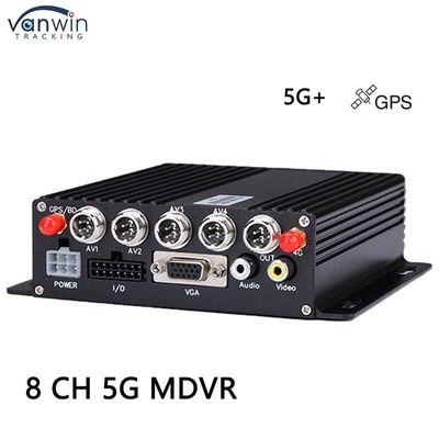 8 Channel Car DVR Dengan 5G GPS AHD 1080P Kamera SD Card Video Recorder Untuk Bus Truk