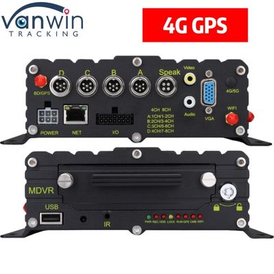 Sistem Pengawasan Kendaraan Profesional 4 CH HDD MNVR Dengan GPS 4G Untuk Setiap Armada