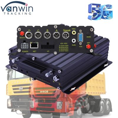 5G GPS Vehicle Tracker 8 Channel HDD MNVR Sistem Pengawasan Keamanan Armada
