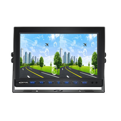 10.1 inci HD TFT LCD Screen Waterproof Vehicle Display untuk Truk/Vans Power Supply DC 12V-24V -30C sampai 80C Night Mode