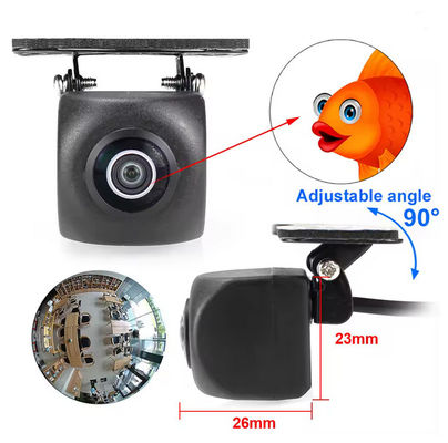 1080P AHD 170° Mobil Kamera Penampilan Belakang Kendaraan Reverse Hitam Lensa Mata Ikan Waterproof Night Vision Universal