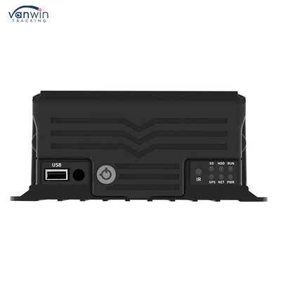 4CH 1080P AI Mobile DVR System dengan GPS Tracker & Vehicle Reverse Camera
