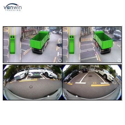 Kamera Panorama 360 derajat 4 Saluran HD Mobil 3D Bird View AVM Kamera Cocok Untuk Mobil Kamera Kendaraan