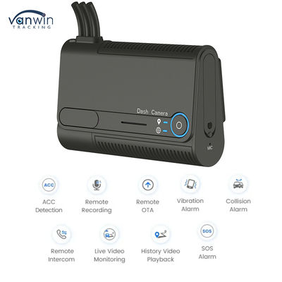 Rekaman Video Wifi AHD Cerdas 4G MDVR Hybrid 4CH Kamera Kendaraan IPC CMSV6 Aplikasi Remote Control Mobil Black Box