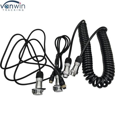 Pengalaman melihat ke belakang yang halus dengan kawat spiral 4 pin untuk sistem pemantauan industri dan pertanian