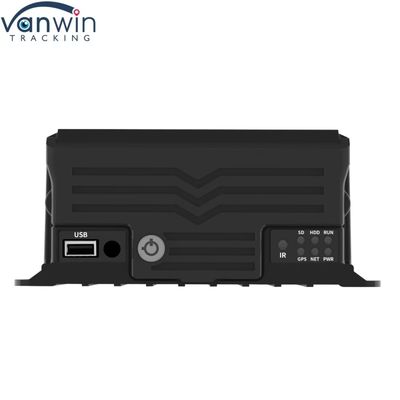 4 Channel AI MDVR dengan GPS Vehicle Tracker Blind Spot Detection Vehicle Mounted Hard Disk Recorder