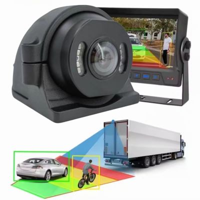Kamera Deteksi Titik Buta 1080p BSD Bantuan Mundur Mobil Deteksi Pejalan Kaki Kendaraan Algoritma Terpasang Alarm yang Dapat Didengar