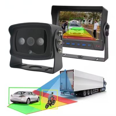 1080P BSD Car Reverse Camera Algoritma terintegrasi Deteksi Titik Buta Kamera Deteksi Kendaraan Pejalan kaki
