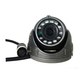 1080P AHD Mini Dome Cameras Starlight Night Light Dengan Audio Untuk Bus