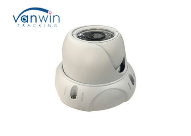 Di dalam Mini White Dome memutar Kamera IP 1080P 2 MP Bus Surveillenac Kamera