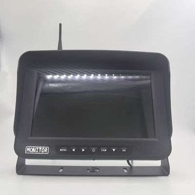 10.1 inci 4ch nirkabel AHD sistem kamera night vision untuk mesin pertanian