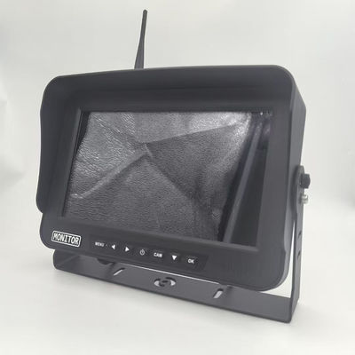 10.1 inci 4ch nirkabel AHD sistem kamera night vision untuk mesin pertanian