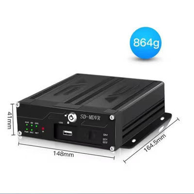 1080P 4CH Mobile DVR dengan 4G SIM WiFi GPS Video Kendaraan Truk CCTV Kamera Sistem DVR