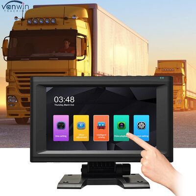 AI MDVR 7 Inch Touchscreen Video Recorder Featuring Four Channel Panoramic Monitoring dan Blind Spot Detection System