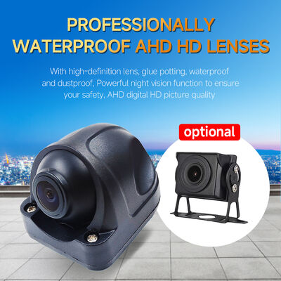 AI MDVR Surround View System dengan Empat Fisheye Camera Night Vision dan High Frame Rate Recording untuk Kendaraan Tugas Berat