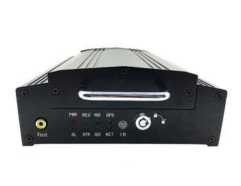 Penyimpanan SSD AHD 720P DVR Mobil untuk kendaraan militer khusus / pelacakan kendaraan gps 3g wifi