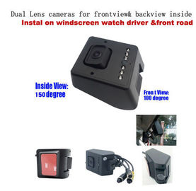 Taksi Kendaraan Tersembunyi Kamera Kamera wajah ganda dengan Audio untuk Perekaman Depan &amp; Belakang untuk sistem MDVR