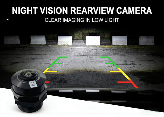 Lensa Kamera Mini Mobil Kamera Panoramik 2MP Sudut Lebar Lensa 180 Derajat