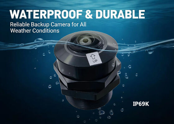 Lensa Kamera Mini Mobil Kamera Panoramik 2MP Sudut Lebar Lensa 180 Derajat