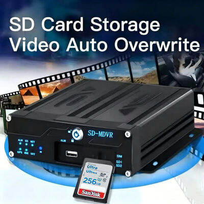 1080P 4CH Mobile DVR with 4G SIM WiFi GPS Video Vehicle Truck CCTV Camera  DVR System
