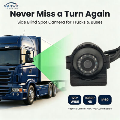 1080P High-Definition Night Vision Truck Kamera Mudah Untuk Menginstal Kamera Magnetik