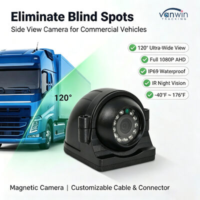 1080P High-Definition Night Vision Truck Kamera Mudah Untuk Menginstal Kamera Magnetik