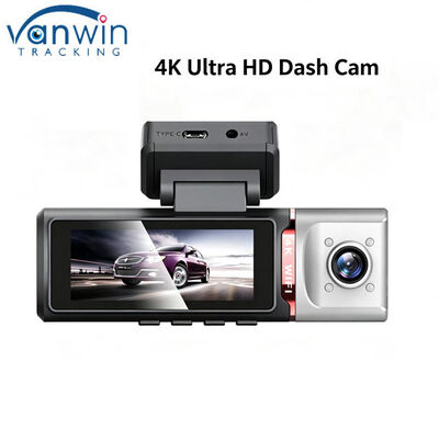 3-Saluran AI 4G Dash Camera 4K Front, ADAS & DMS, Pelacakan GPS, 24/7 Parking Monitor