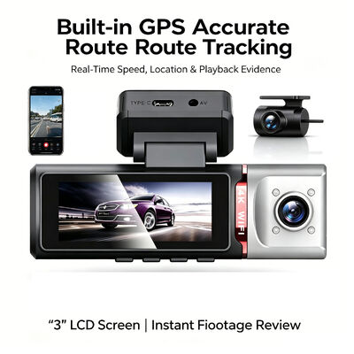 3 Channel HD DVR Dash Cam 4G 4K Depan 1080P Kabin Belakang Pelacakan GPS ADAS DMS 24/7 Parking Monitor untuk Keamanan Armada