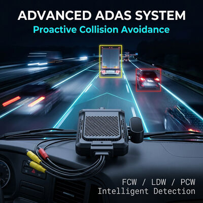 4G LTE AI Fleet Dashcam dengan Rekaman Kecelakaan Real-time dan Pemantauan Perilaku Pengemudi untuk Keamanan Armada