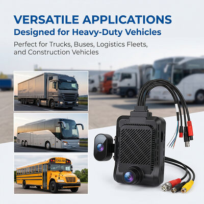 Sistem Dashcam Kendaraan Komersial 4G - Pelacak WiFi GPS Anti-Pencurian dengan Dukungan Periferal I/O RS232