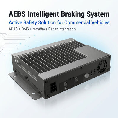 Sistem AEBS dengan Radar Gelombang Milimeter 77GHz ADAS + DMS dan Konektivitas 4G/5G untuk Telematika Armada