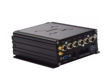 4 CH 1080P HD Kendaraan Kamera DVR Perekam Video Jaringan 4G LTE H.265 8V-36V