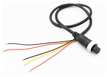 Kabel Ekstensi Video Mobil 4 Pin Penerbangan perempuan dengan 5 atau 6 kabel Adapter untuk Truk, Trailer