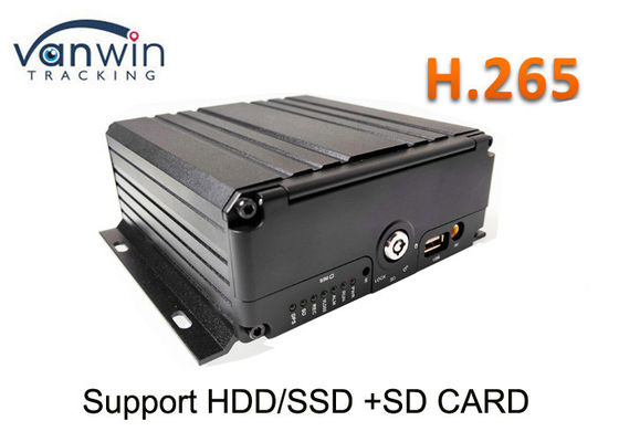 Full HD Rs232 12 Volt 4 Channel 14W H265 Perekam Mobil Dvr