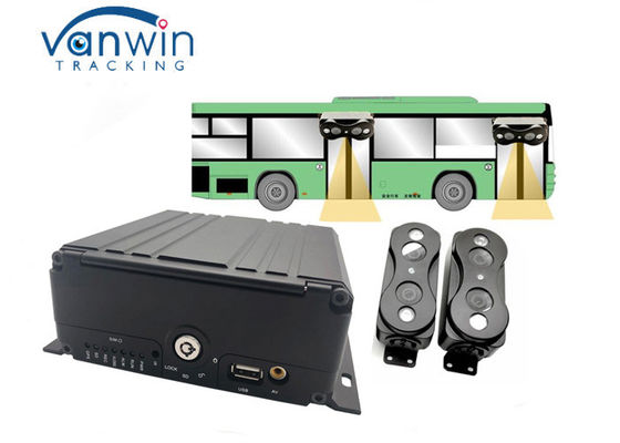 RS232 Binocular Lens 3G MDVR Camera Passenger Counter Untuk Bus
