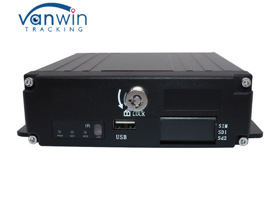 4 Saluran 1080P SD Perekam Video DVR GPS 4G WIFI Dengan Port USB VGA
