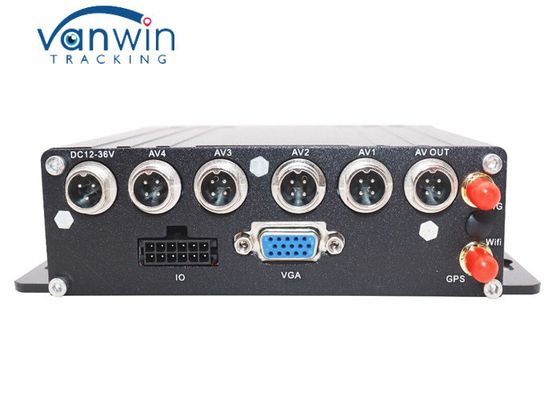 Fungsi 4 Channel SD Card MDVR dengan Encrypted Player / LED Display