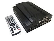 4G 4 Channel GPS Video vehicle dvr system with 2 Tera HDD Storage 4 Cameras RS232 MDVR