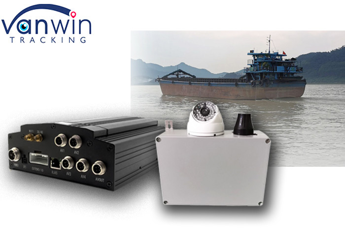 4G GPS HDD Mobile DVR Sistem Streaming Video Langsung Untuk Penggalian Pasir Dredger Kapal