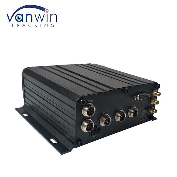 H.265 8CH 1080P Hard Disk MNVR untuk Truck Bus Remote 4G GPS WiFi Vehicle Network Monitoring