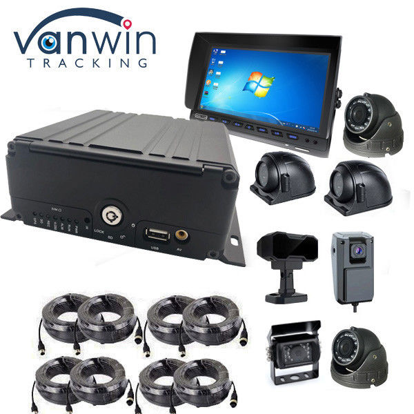 8CH AI MDVR 4G GPS DVR Kendaraan untuk dukungan bus ADAS DMS BSD dengan 4G 5G Kotak hitam mobil Video Recorder untuk bus sekolah