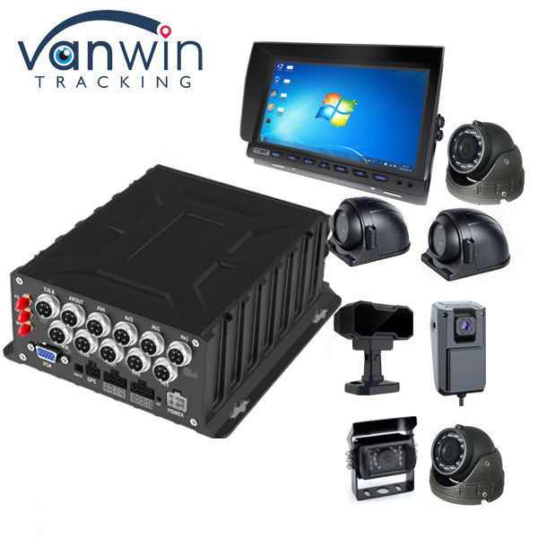 New Arrival 8CH 1080P HDD Mobile DVR dengan Hisilicon Chip, Dukungan penyimpanan HDD 4TB, 4G GPS WIFI