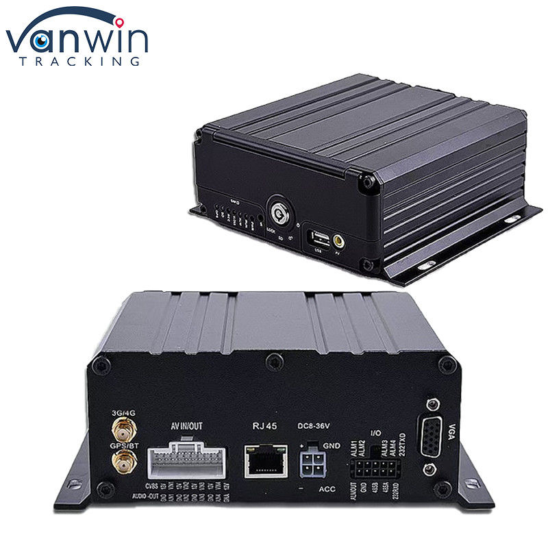1080P H.264 AHD 256GB 4CH Mobil Mobile DVR GPS SD Card Bus Truck Car Recorder